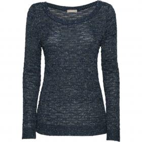 MAGLIA MAGLIE MAGLIONE DONNA NERO GIARDINI P864190D BLU