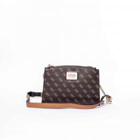 BORSA TRACOLLA DONNA GUESS HWSG7966700 ECO PELLE BROWN 