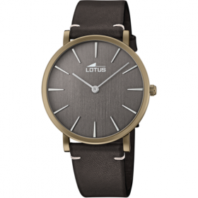 OROLOGIO TEMPO QUARZO UOMO LOTUS 18783 4 CASSA 40 GRIGI