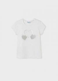 MAGLIA T SHIRT RAGAZZA MAYORAL 854 00854 COTONE 40 BIAN