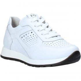 SCARPE SNEAKERS BAMBINO NERO GIARDINI E033810M PELLE 70