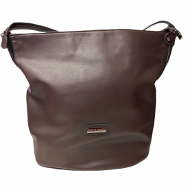 BORSA BORSE DONNA PIERRE CARDIN 250 ECO PELLE MORO ORIG