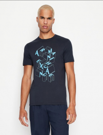 MAGLIA T SHIRT UOMO AX ARMANI EXCHANGE 3LZTBV ZJA5Z COT