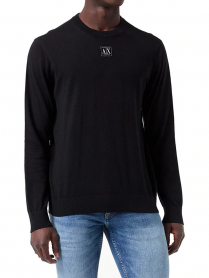MAGLIA MAGLIONE UOMO AX ARMANI EXCHANGE 3LZM1J ZM1MZ NE