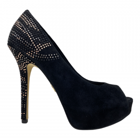 SCARPE DECOLTE SANDALO DONNA GUESS FLEFI1SUE07 PELLE NE