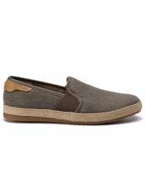 SCARPE MOCASSINO SLIP ON UOMO GEOX COPACABANA U82B7B 000NB MARRONE ORIGINALE PE
