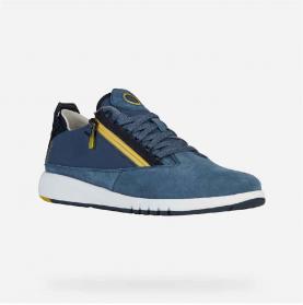 SCARPE SNEAKERS CASUAL UOMO GEOX AERANTIS U047FB 02211 