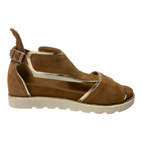 SCARPE SANDALO SANDALI ZEPPA DONNA MITICA 33203 PELLE M