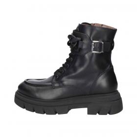 SCARPE STIVALI ANFIBIO DONNA NERO GIARDINI I206081D PEL