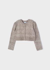 MAGLIA CARDIGAN MAGLIONE BAMBINA MAYORAL 4308 MARRONE O
