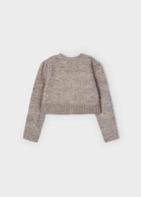 MAGLIA CARDIGAN MAGLIONE BAMBINA MAYORAL 4308 MARRONE O
