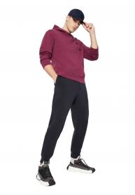 MAGLIA FELPA UOMO AX ARMANI EXCHANGE 6LZMHC ZJXBZ BORDO