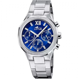 OROLOGIO CRONOGRAFO DONNA LOTUS 18869 2 ACCIAIO 36.5 BL