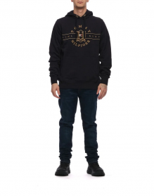 MAGLIA FELPA UOMO TOMMY HILFIGER MW0MW25891 COTONE BLU 