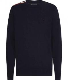 MAGLIA MAGLIONE UOMO TOMMY HILFIGER MW0MW28109 COTONE B