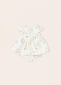 COMPLETO ABITO CERIMONIA NEONATA MAYORAL 1813 COTONE BI