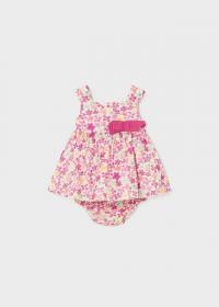 COMPLETO ABITO CULOTTE NEONATA MAYORAL 1824 COTONE ROSA