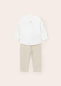 COMPLETO CERIMONIA CAMICIA PANTALONE NEONATO MAYORAL 15