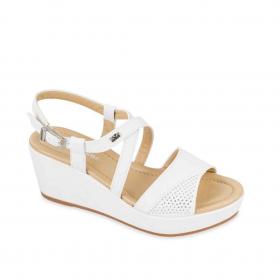 SCARPE SANDALO SANDALI DONNA VALLEVERDE 32216 PELLE BIA