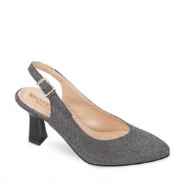 SCARPE DECOLTE SANDALO DONNA VALLEVERDE 12161 GRIGIO OR
