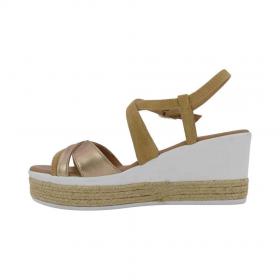 SCARPE SANDALI SANDALO DONNA NERO GIARDINI E307710D PEL