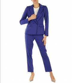 TAILLEUR GIACCA PANTALONE DONNA EMME MARELLA MUSETTE BLU ORIGINALE PE 2023