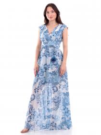 ABITO VESTITO LUNGO CERIMONIA DONNA GUESS W3GK60WDW52 B