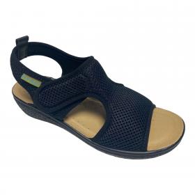 SCARPE SANDALO SANDALI DONNA FLYFLOT 55 B85 FB NERO ORI