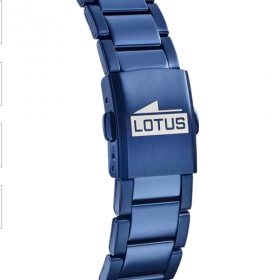OROLOGIO CRONOGRAFO ANALOGICO UOMO LOTUS 18680 2 BLU 43