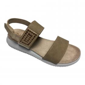 SCARPE SANDALI SANDALO DONNA INBLU TT000018 TT18 BEIGE 