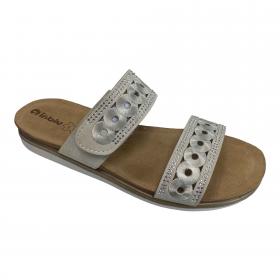 SCARPE CIABATTE SANDALI DONNA INBLU PG000028 PG28 GHIAC