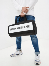 BORSA BORSONE UOMO CALVIN KLEIN JEANS K50K507069 BDS NERO ORIGINALE PE 2023