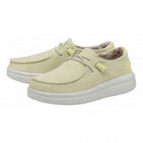 SCARPE MOCASSINO CASUAL DONNA HEY DUDE WENDY 40076 GIAL