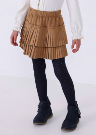 GONNA GONNE CAMOSCIO BAMBINA MAYORAL 4903 MARRONE ORIGI