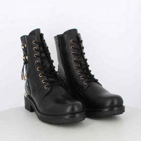 SCARPE STIVALE ANFIBIO DONNA NERO GIARDINI I308994D 100