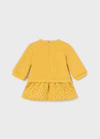 ABITO VESTITO ABITI NEONATA MAYORAL 2846 50 GIALLO ORIG