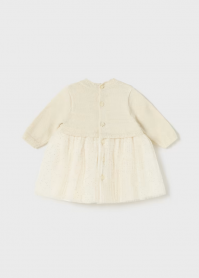 ABITO VESTITO ABITI NEONATA MAYORAL 2858 47 BEIGE ORIGINALE AI 2024