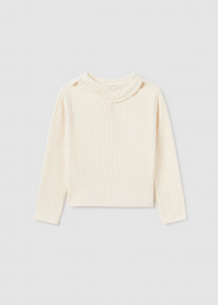 MAGLIA MAGLIONE MAGLIE RAGAZZA MAYORAL 7051 79 BEIGE OR