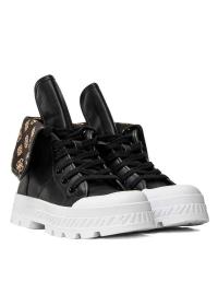 SCARPE SNEAKERS ALTE DONNA GUESS FL5HROLEA12 ECO PELLE 