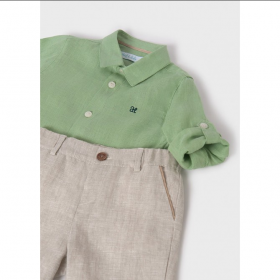 COMPLETO CAMICIA BERMUDA BAMBINO 15253 ABEL E LULA MAYO