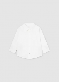 CAMICIA CAMICIE NEONATO MAYORAL 00117 117 LINO 32 BIANC