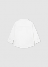 CAMICIA CAMICIE NEONATO MAYORAL 00117 117 LINO 32 BIANC