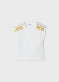 MAGLIA T SHIRT MAGLIE BIMBA MAYORAL 03081 3081 COTONE 5