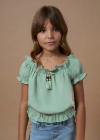 MAGLIA T SHIRT TOP RAGAZZA MAYORAL 06026 6026 COTONE 94