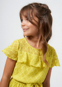 ABITO VESTITO ABITO RAGAZZA MAYORAL 06948 6948 28 GIALL