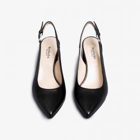 SCARPE DECOLTE DONNA NERO GIARDINI E409431D PELLE 100 N