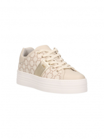 SCARPE SNEAKERS DONNA NERO GIARDINI E409952D PELLE 710 