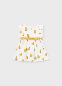 ABITO VESTITO NEONATA MAYORAL 01810 1810 COTONE 38 GIAL