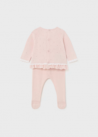 COMPLETO ABITO CALZE NEONATA MAYORAL 01528 1528 31 BEIG