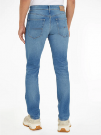 PANTALONE UOMO TOMMY JEANS SCANTON DM0DM18722 COTONE 1AB BLU ORIGINALE PE 2024